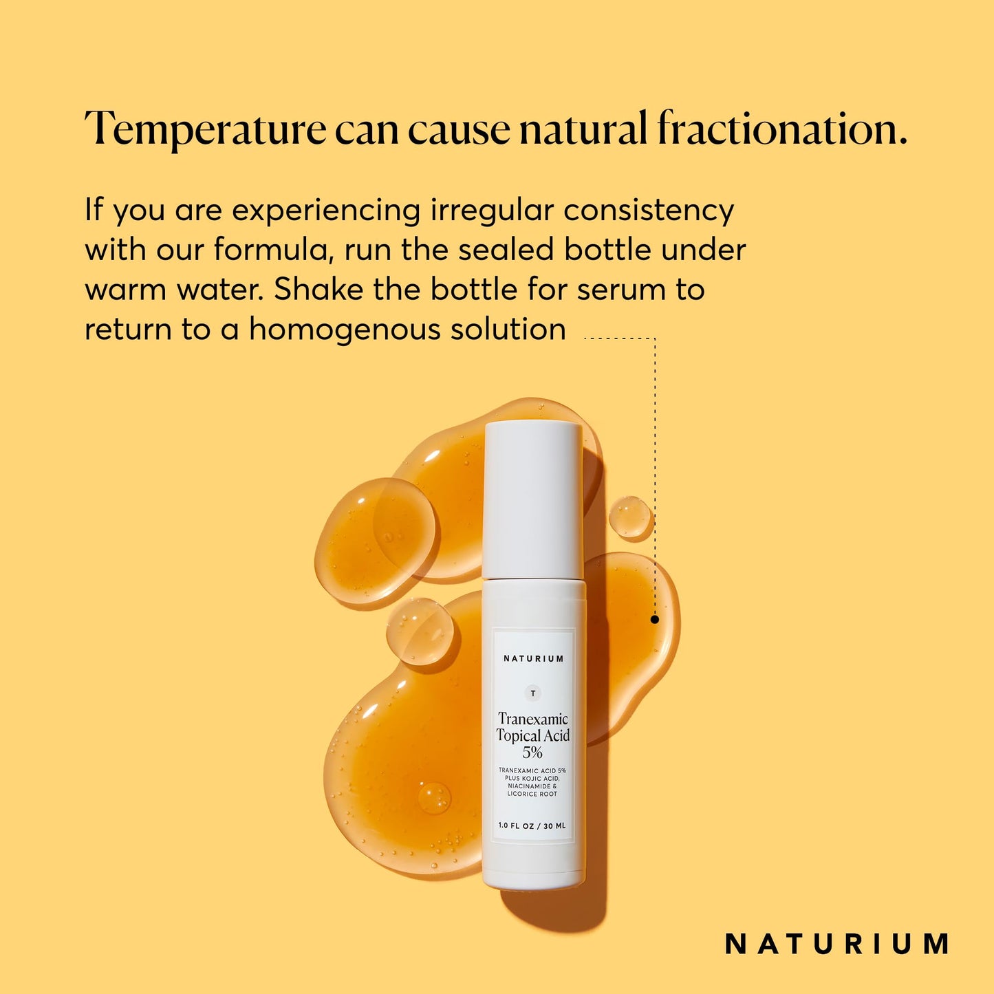 Naturium Tranexamic Topical Acid 5% Jumbo, Face & Skin Care with Kojic Acid, Niacinamide & Licorice Root, 2 oz