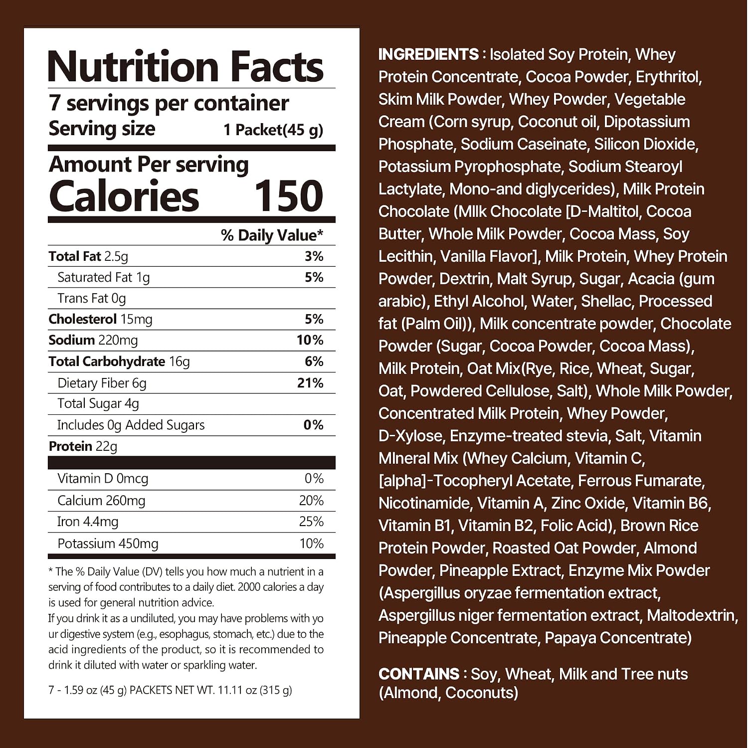 [Flimeal] Sweet Strawberry & Rich Chocolate Duo Protein Shake – Low Sugar, Keto-Friendly Meal Replacement Protein Powder (7 Servings x 2 Packs)